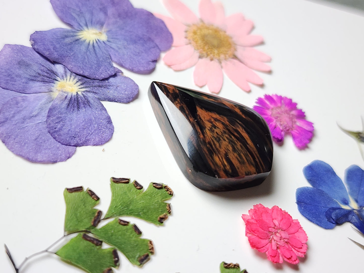 Gold sheen Mahogany obsidian