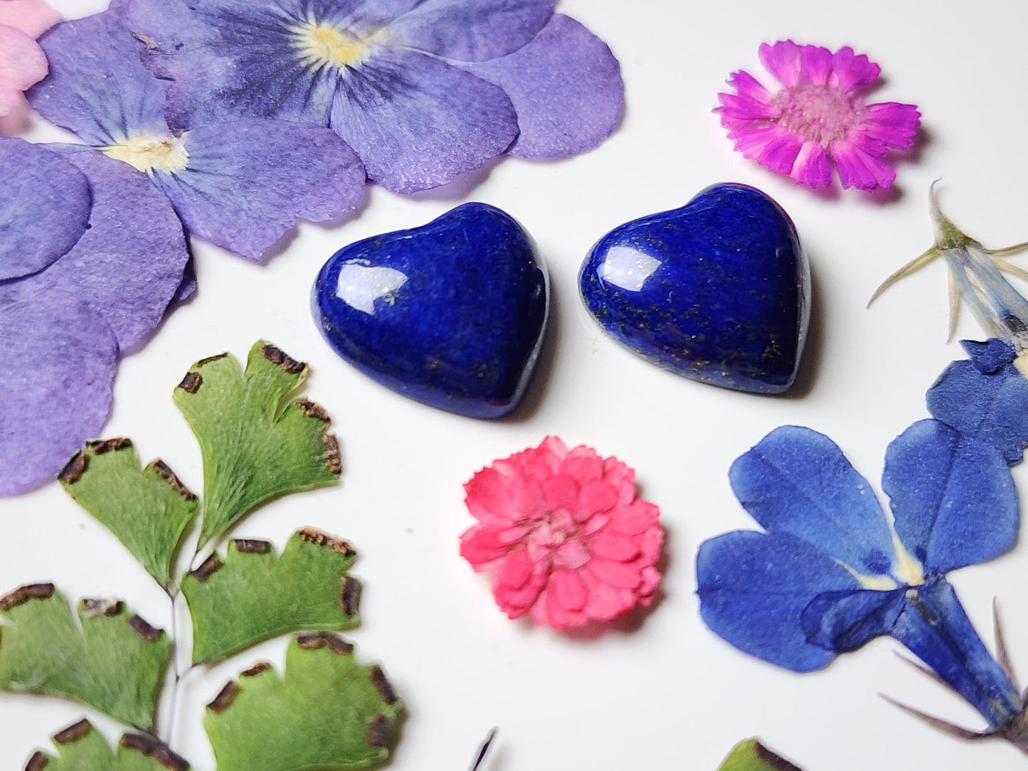Lapis heart pair