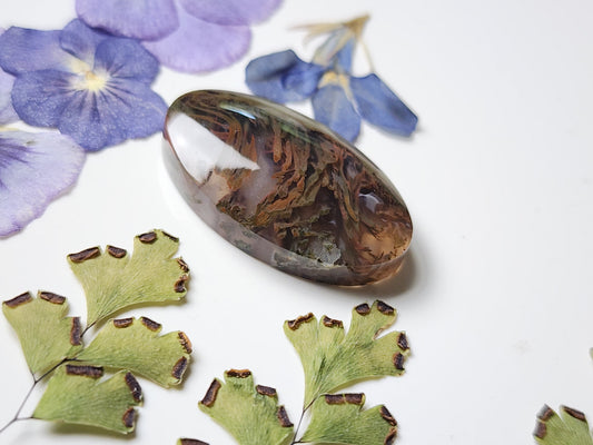 Priday Thunderegg moss agate