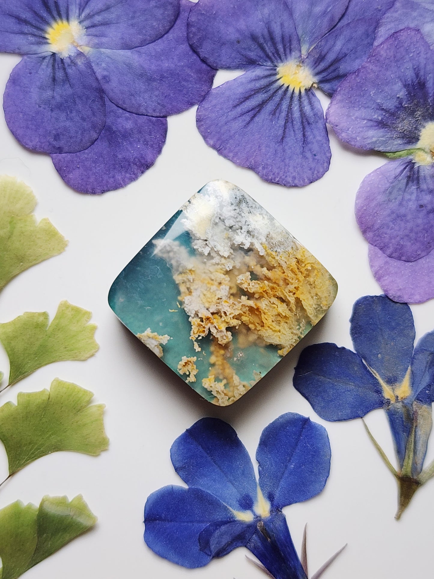 North ridge plume agate Doublet