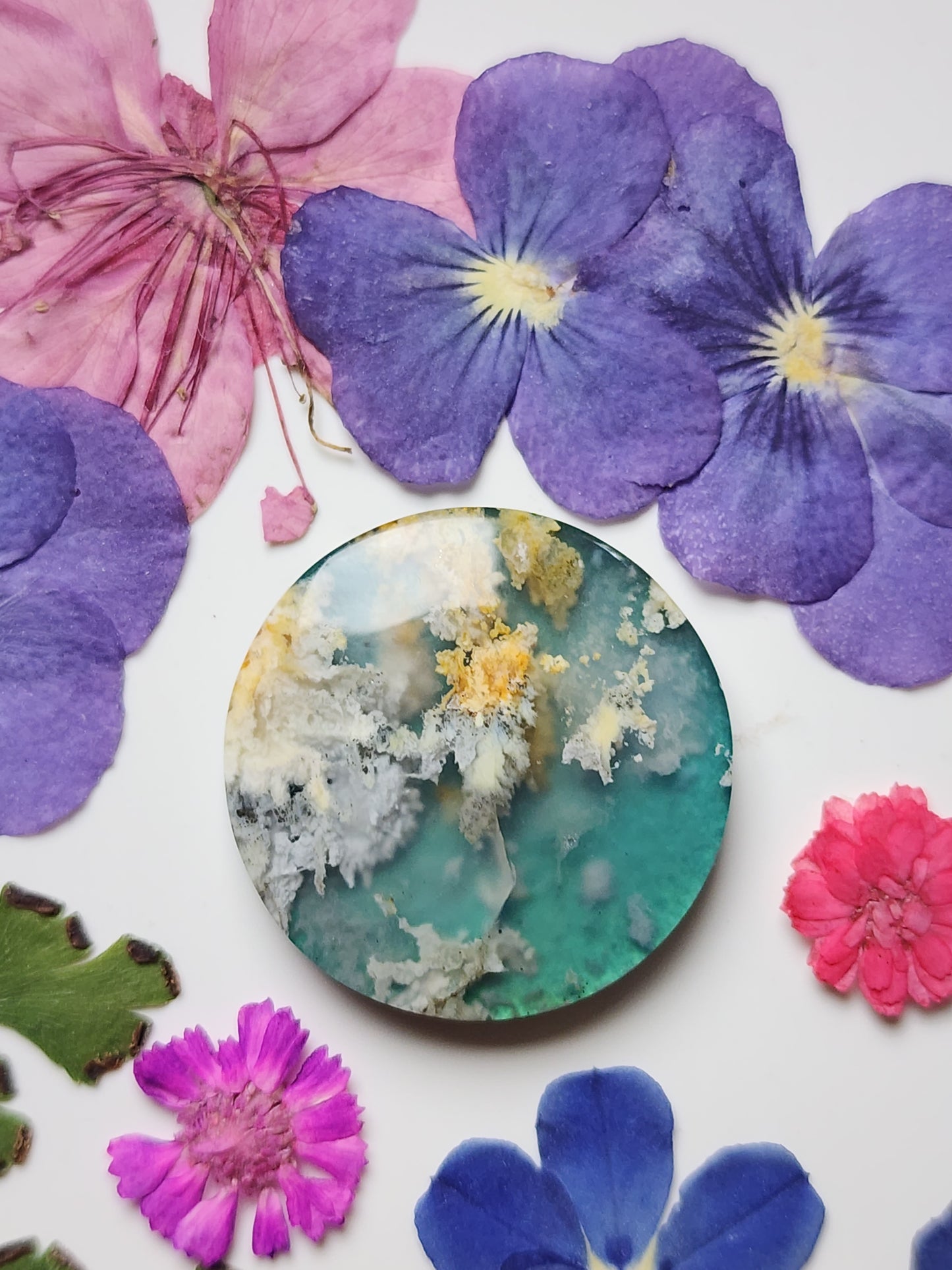 Bella Vista plume agate Doublet