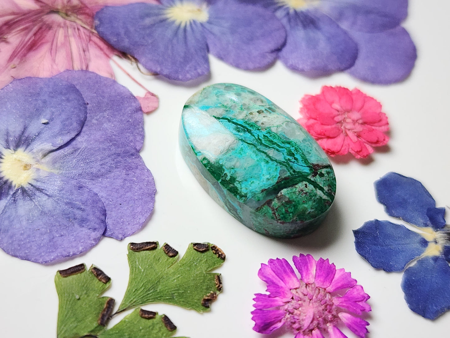Inspiration mine Chrysocolla Malachite gem silica