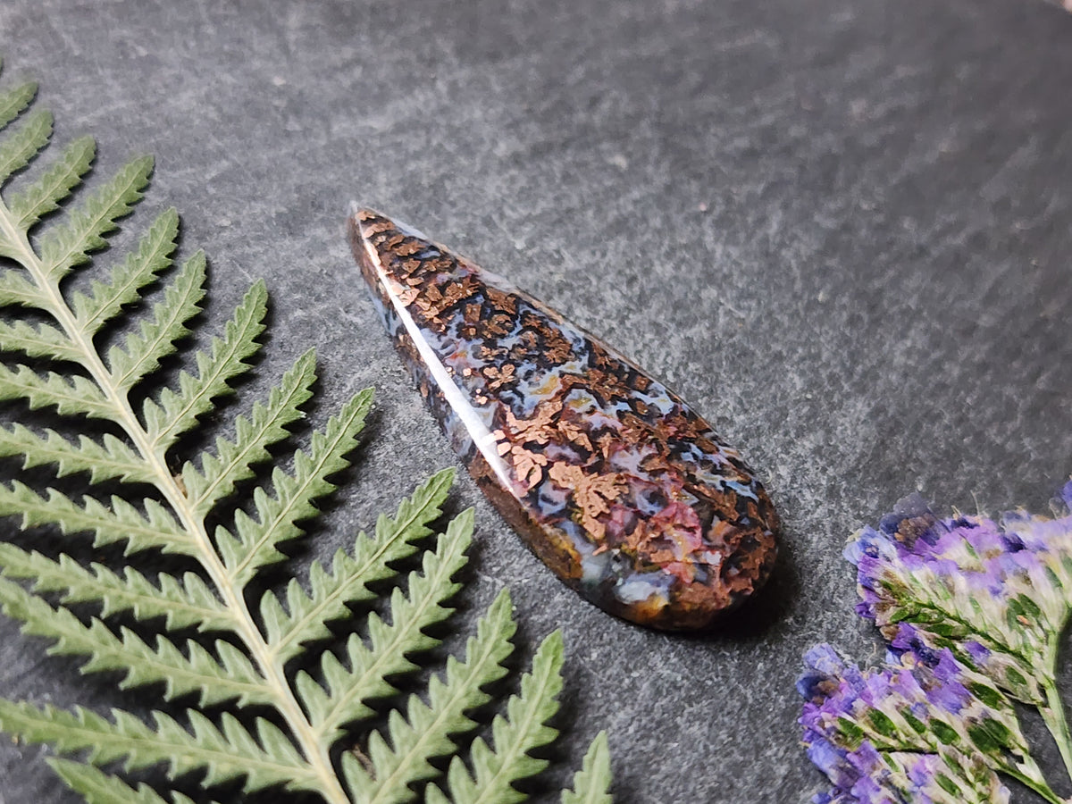 Chrysocolla Copper in Chalcedony