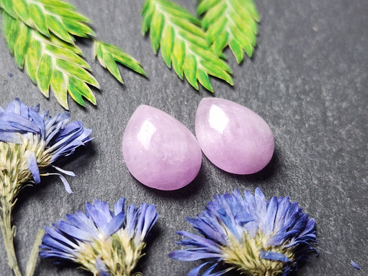 Lavender Kunzite pair