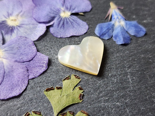 Mother of pearl heart