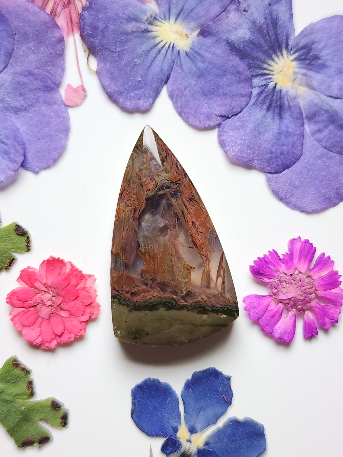 Priday Thunderegg moss agate