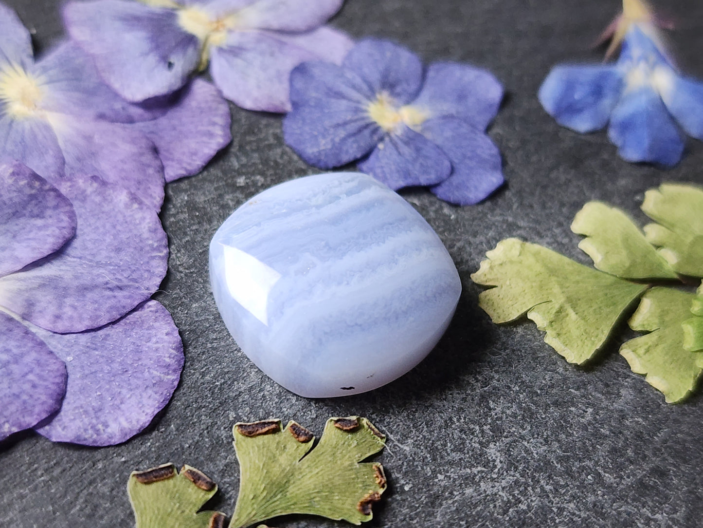 Blue lace agate