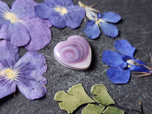 Wampum shell heart