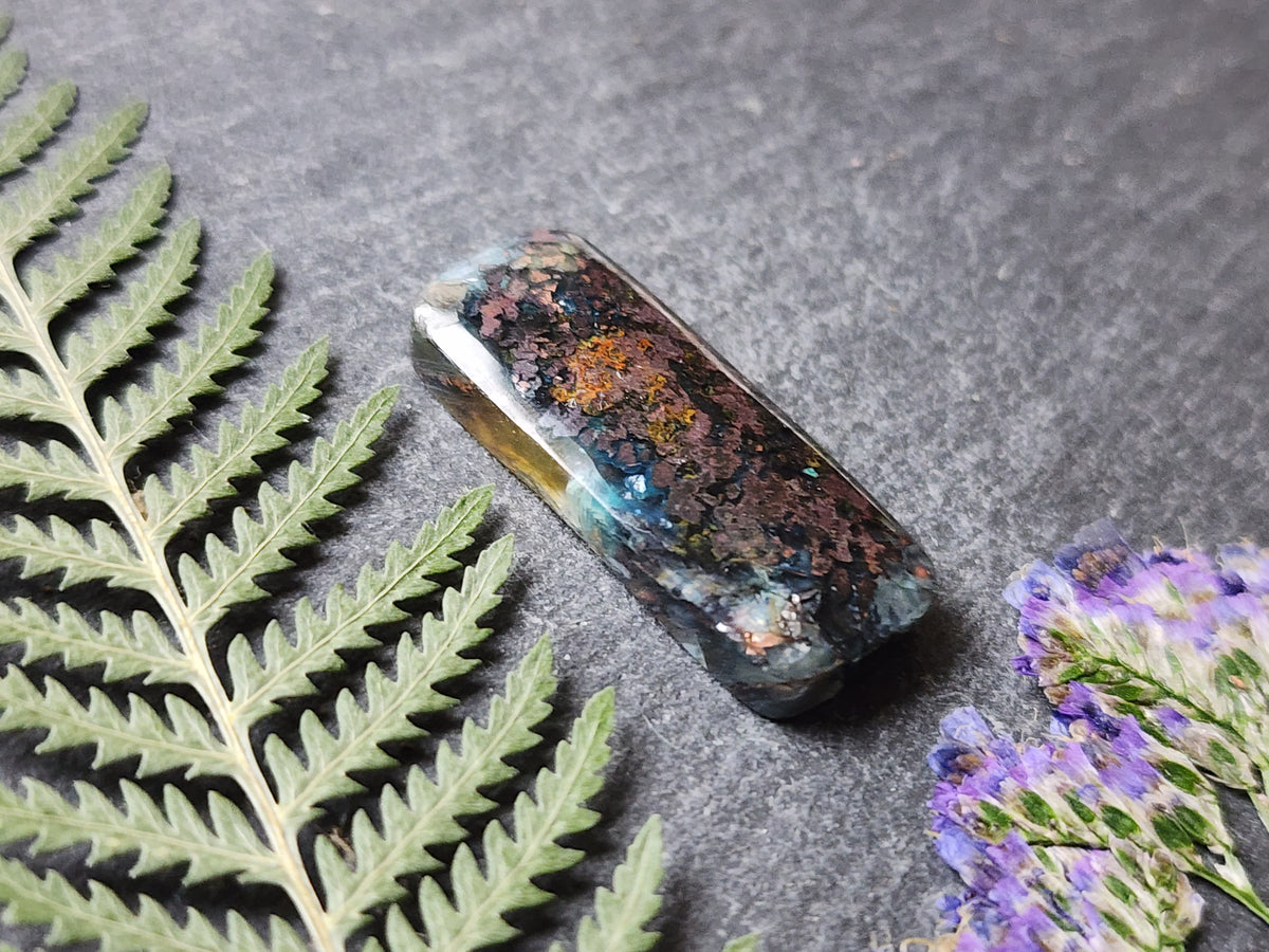 Chrysocolla Copper in Chalcedony