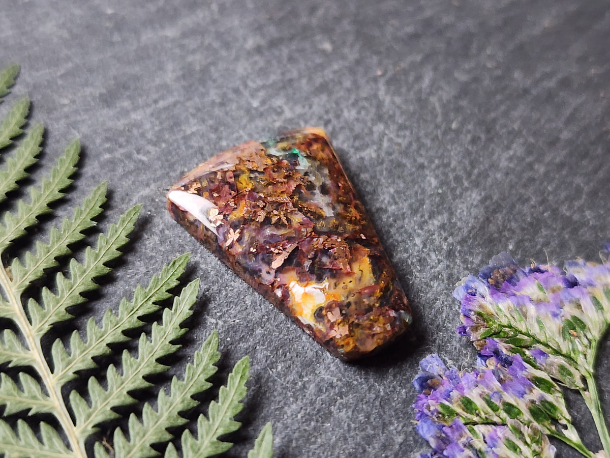 Chrysocolla Copper in Chalcedony