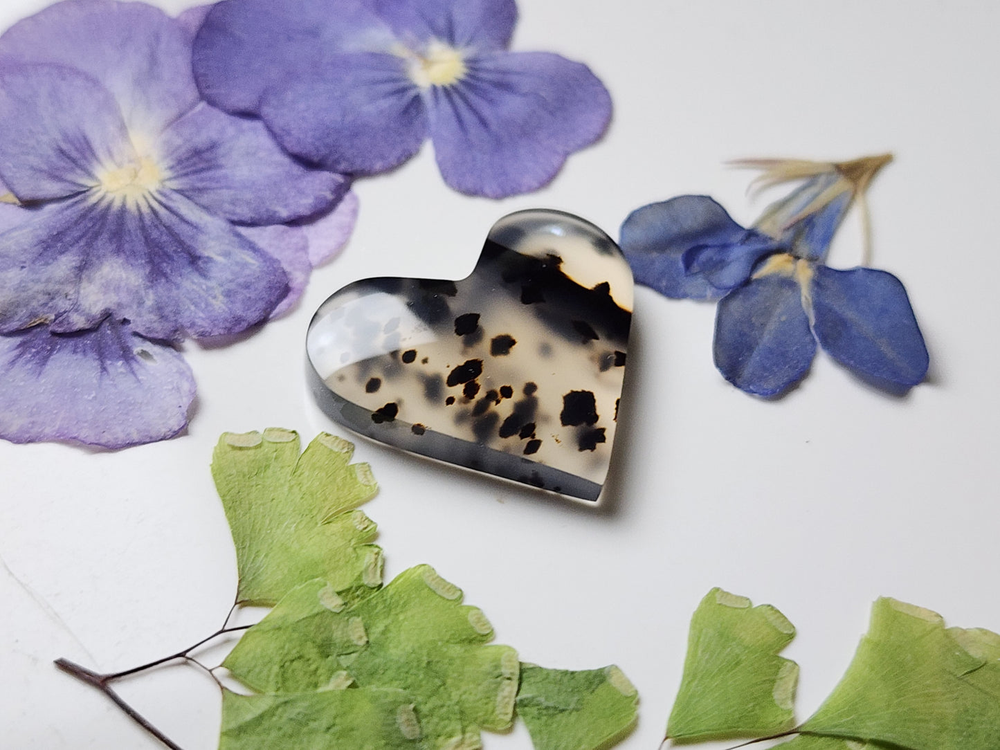 Montana agate heart