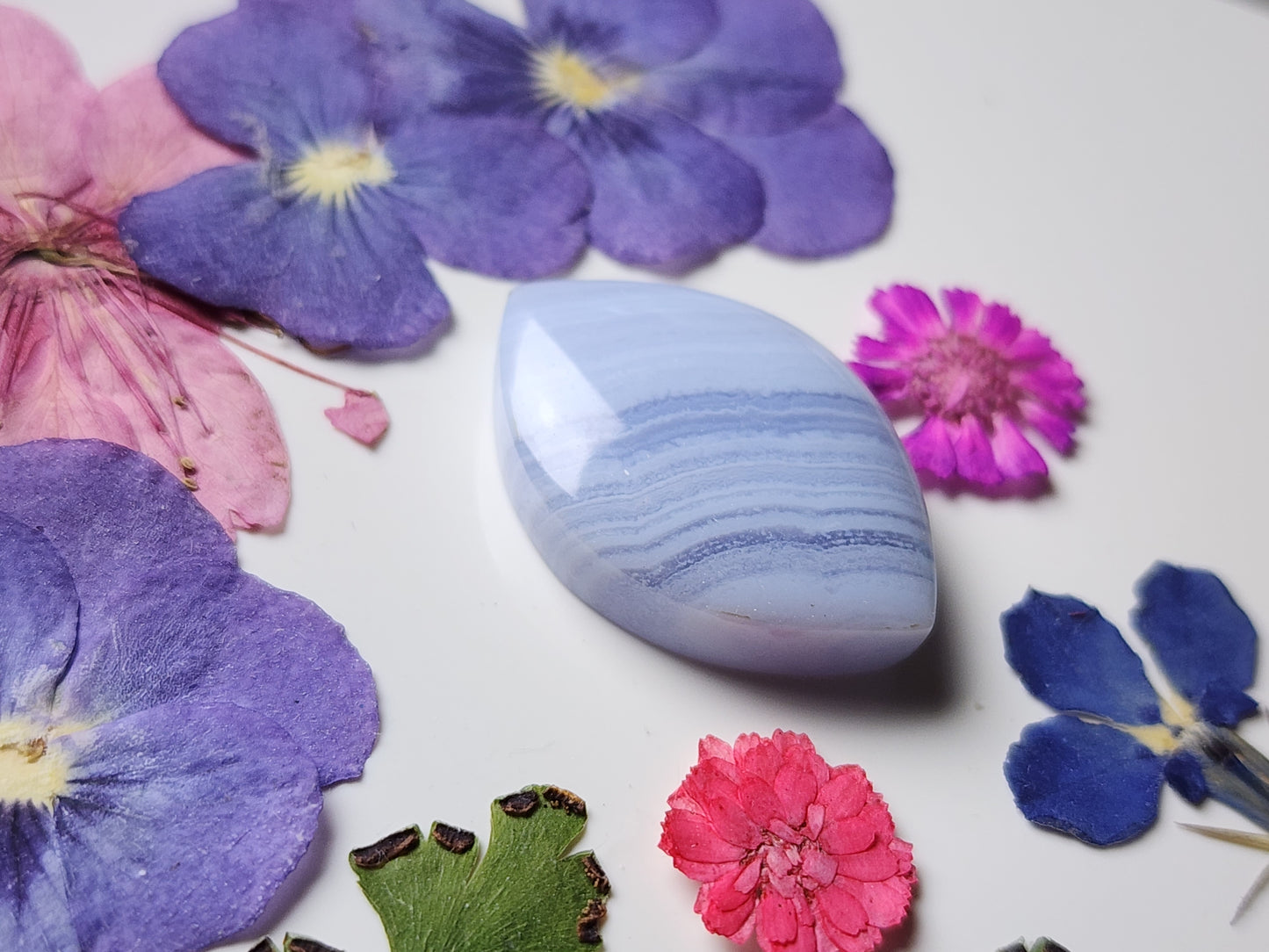 Blue lace agate