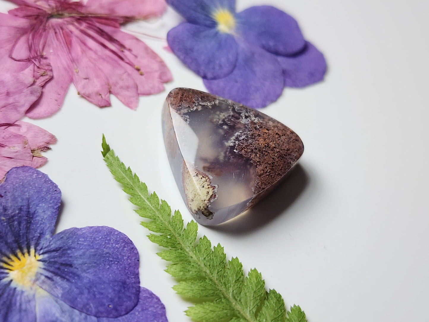 Garden moss agate
