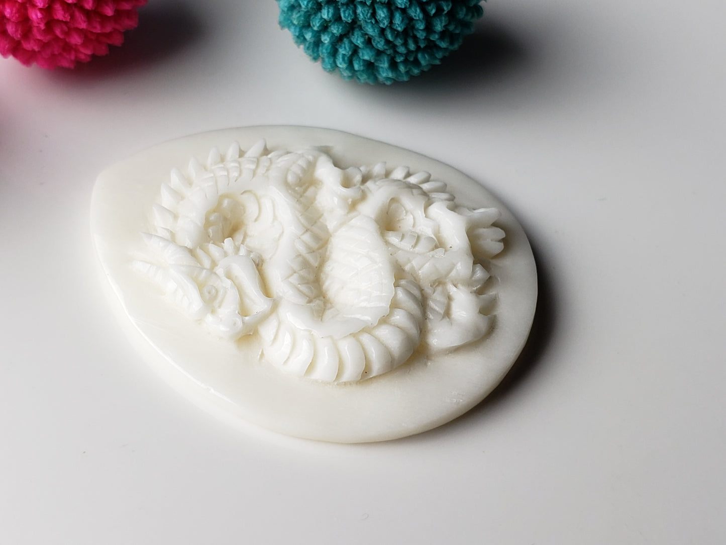 Dragon carving
