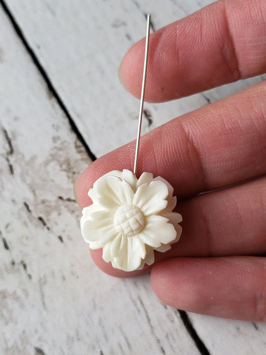 20mm Flower bead