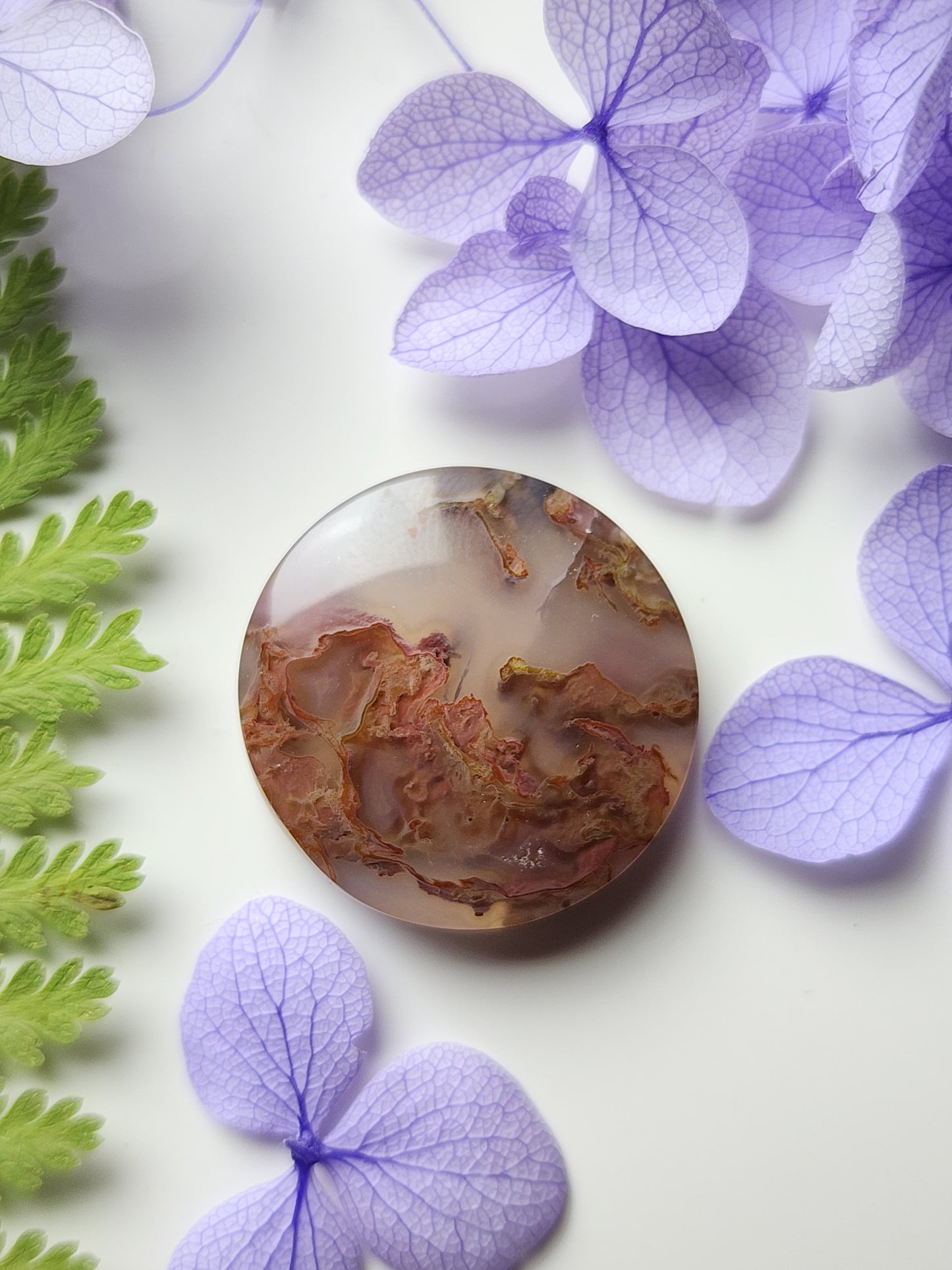 Priday Thunderegg moss agate