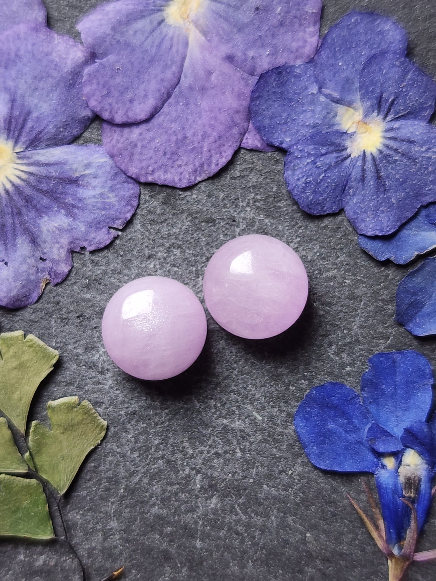Lavender Kunzite pair