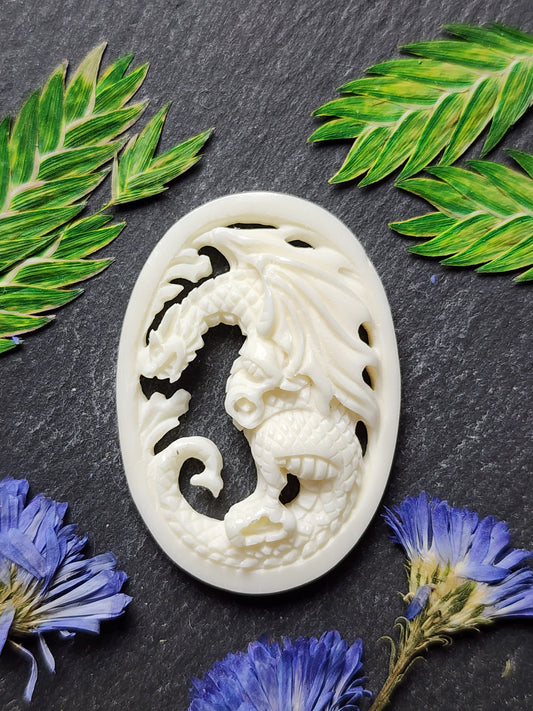 "Whisper of the dragon" carving