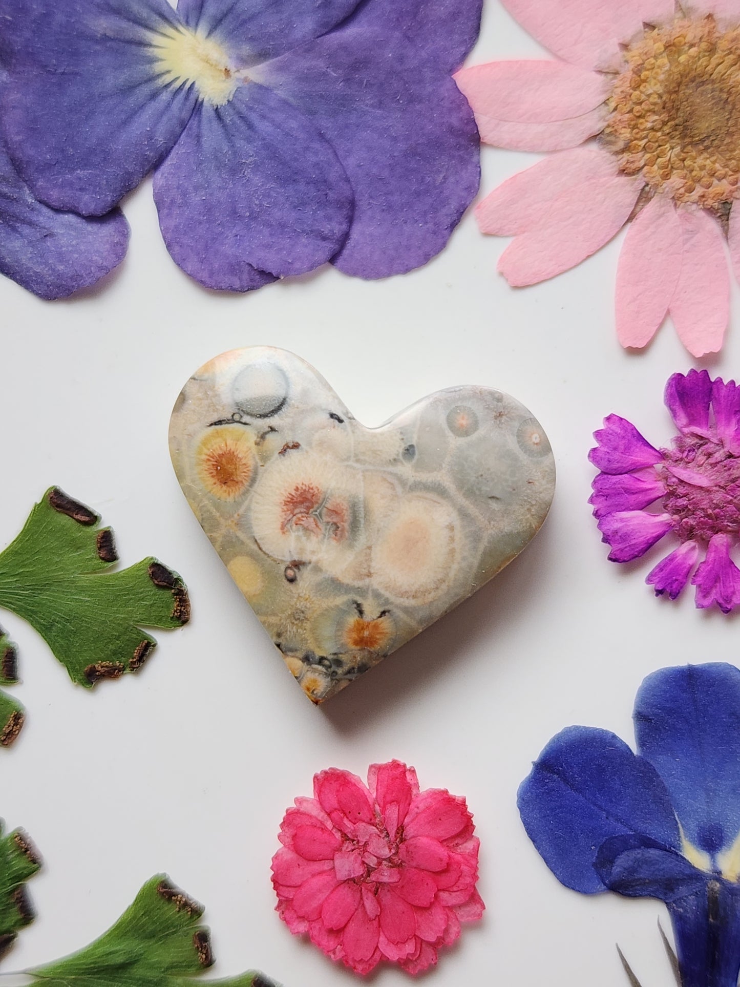 Galaxy Rhyolite heart