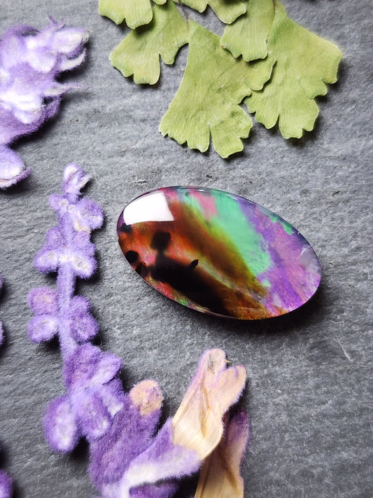 Montana Agate Aurora Doublet