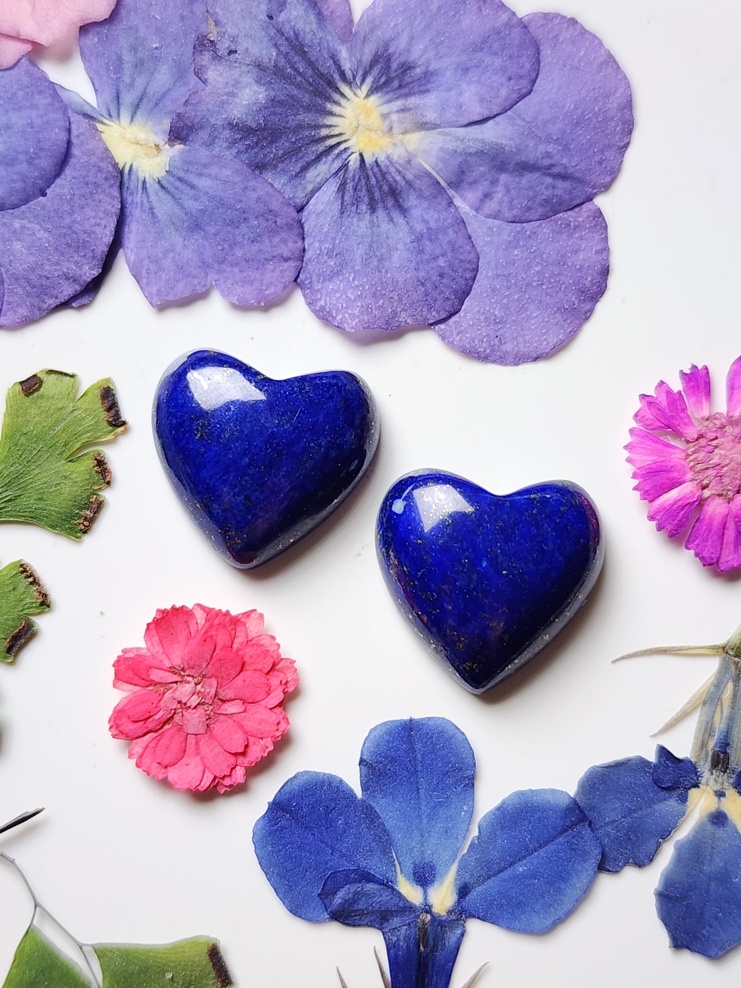 Lapis heart pair