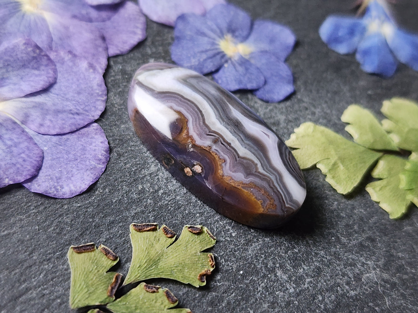 Purple passion agate
