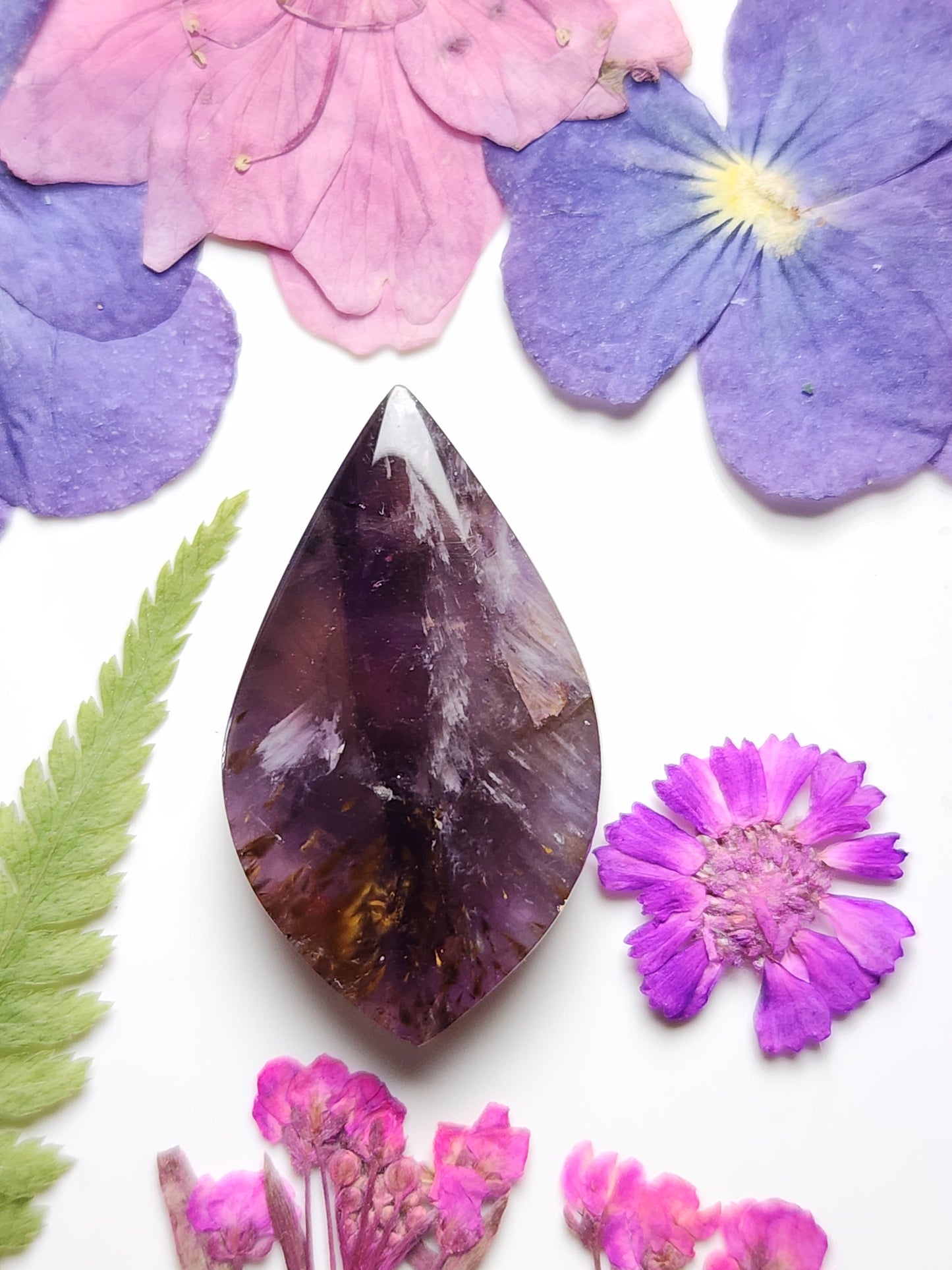 Amethyst Cacoxenite