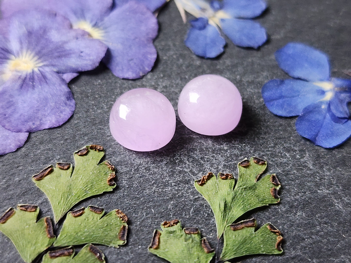 Lavender Kunzite pair