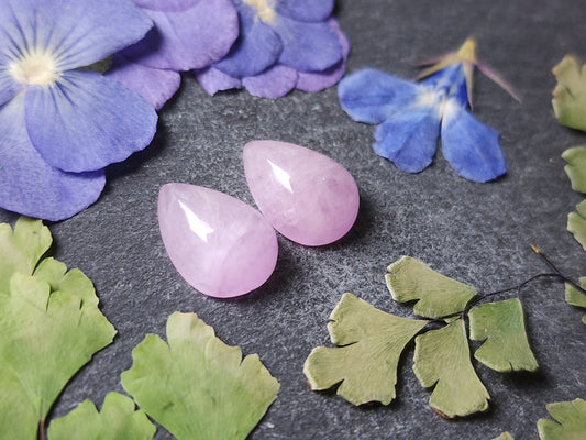 Lavender Kunzite pair