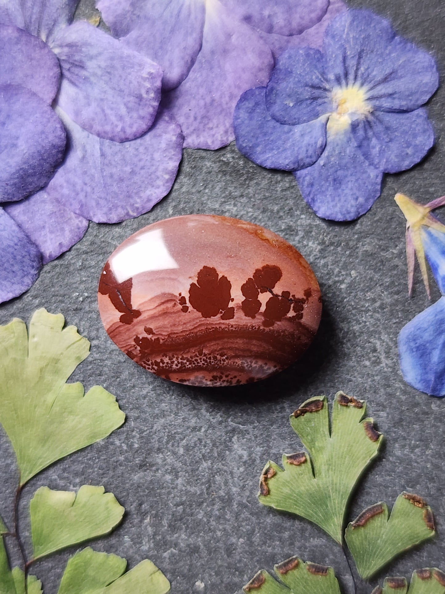 Mimbres Valley Apache Dendritic Rhyolite