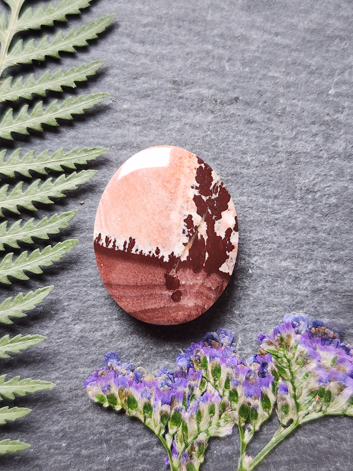 Mimbres Valley Apache Dendritic Rhyolite
