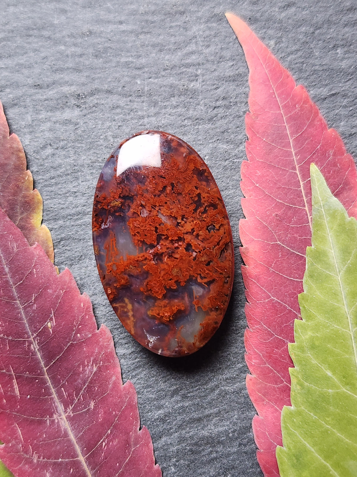 West Texas Moss agate