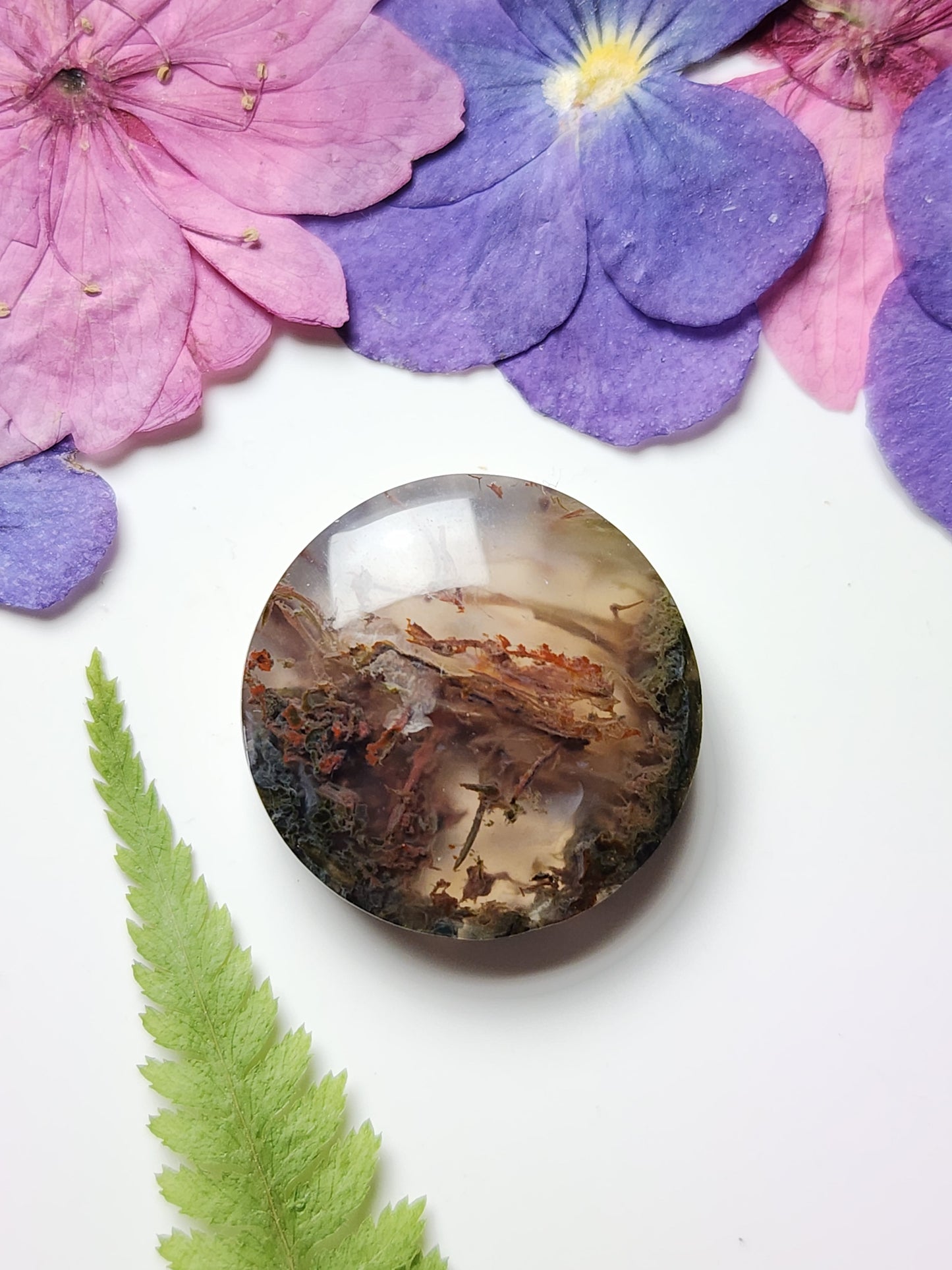 Priday Thunderegg moss agate