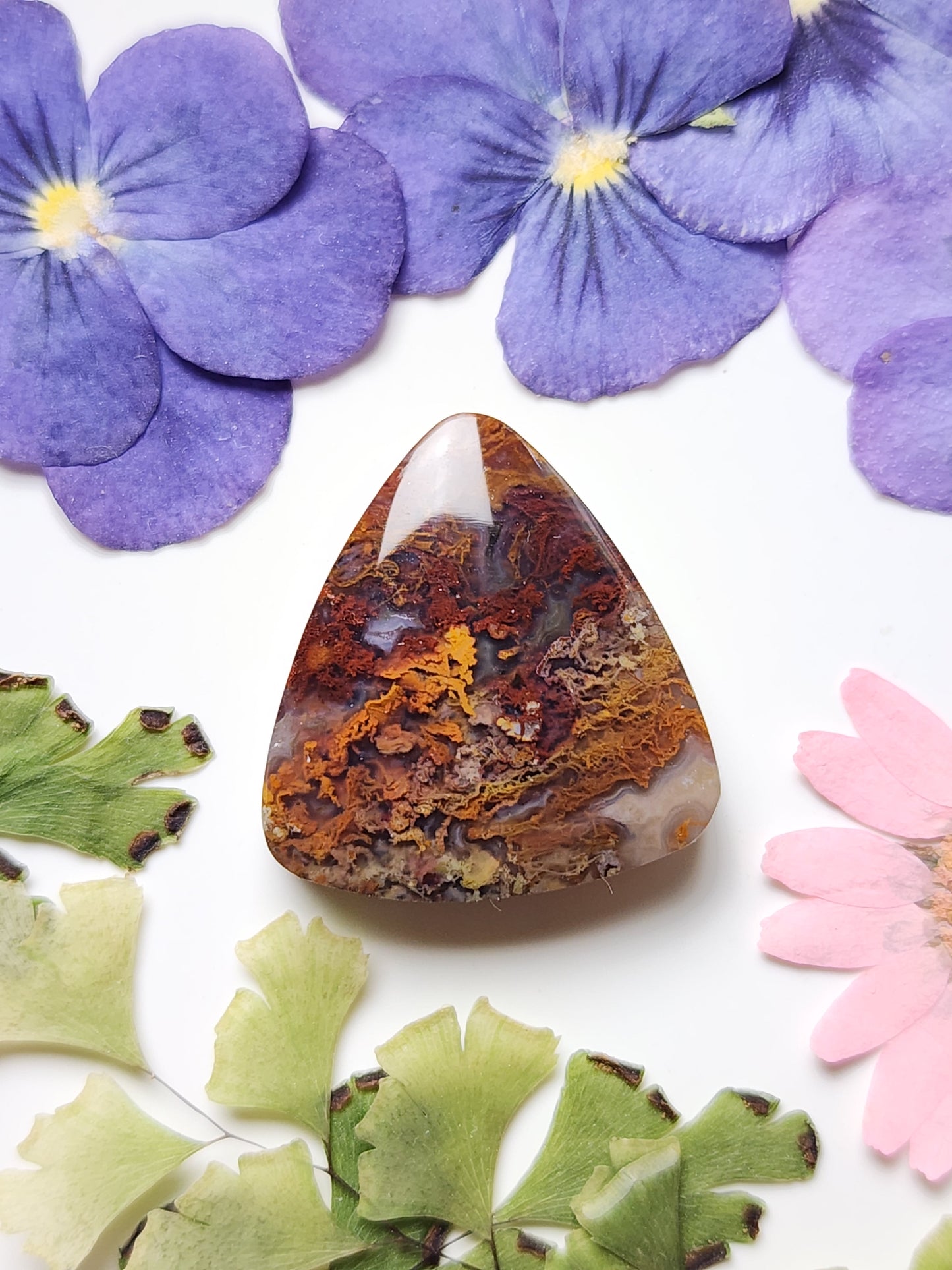 San Carlos moss agate