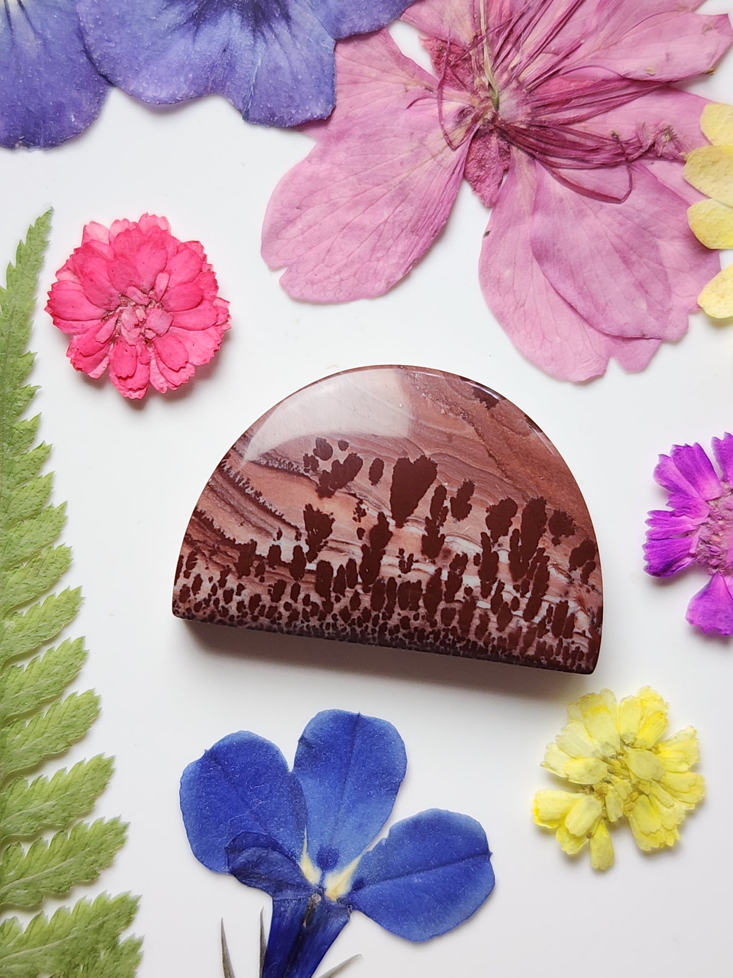 Mimbres Valley Apache Dendritic Rhyolite