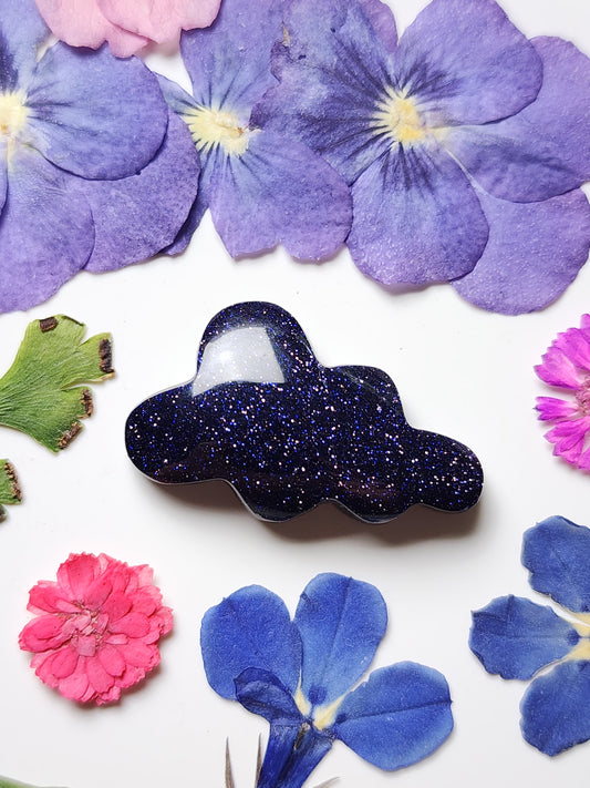 Blue goldstone cloud