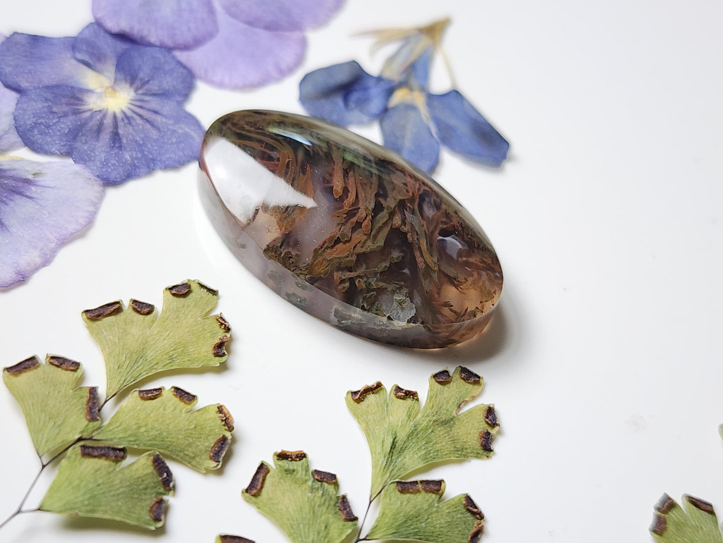 Priday Thunderegg moss agate
