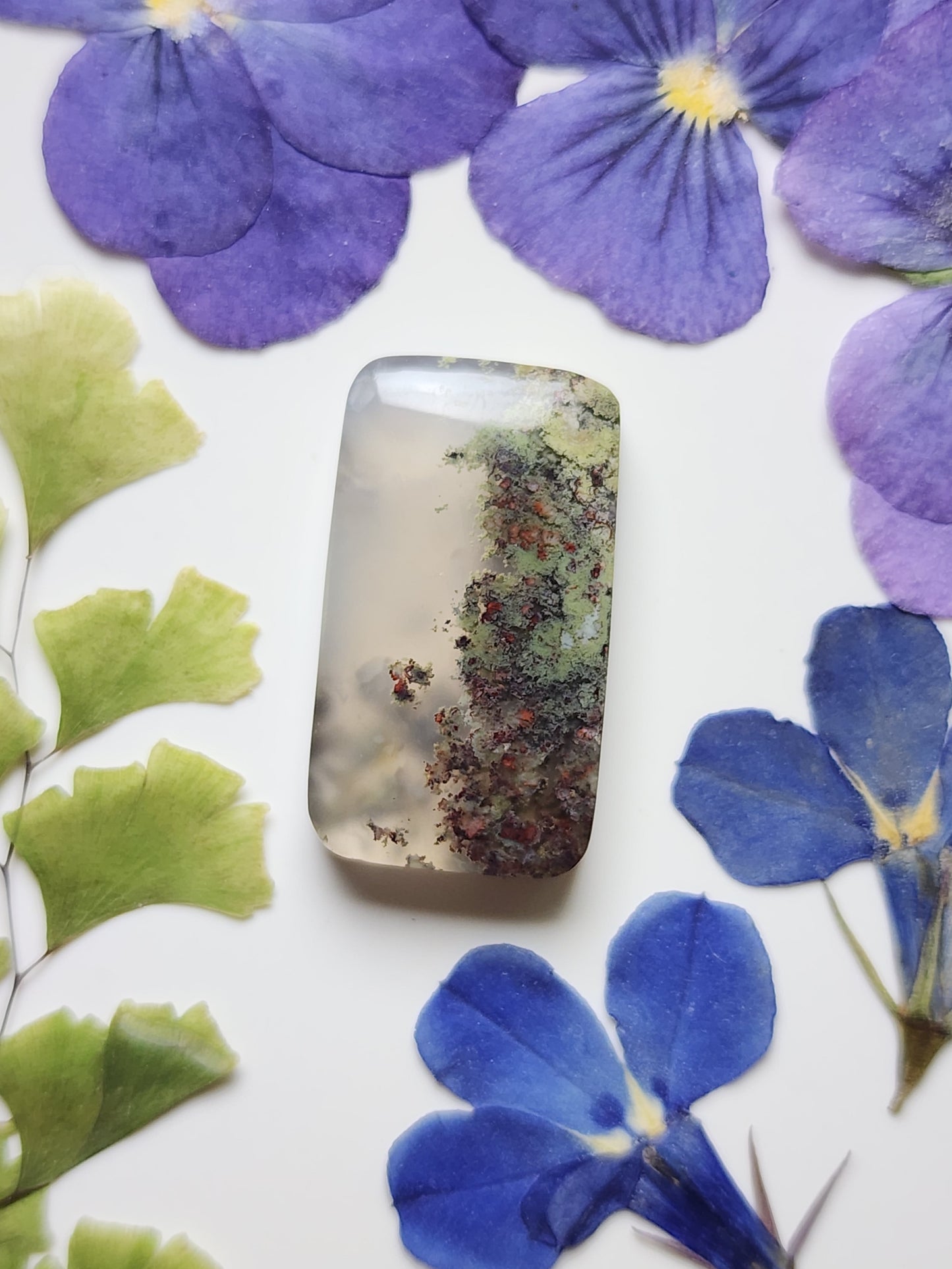 Garden moss agate