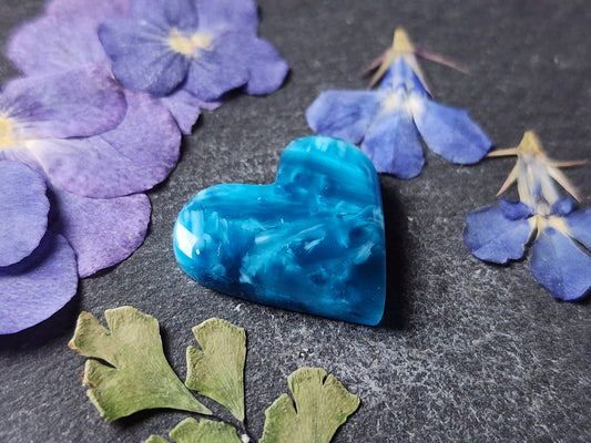 Starburst stone heart