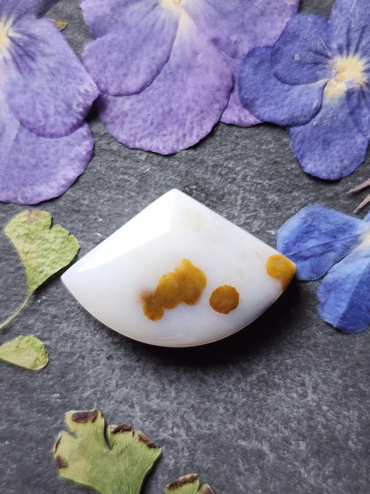 Polka dot agate