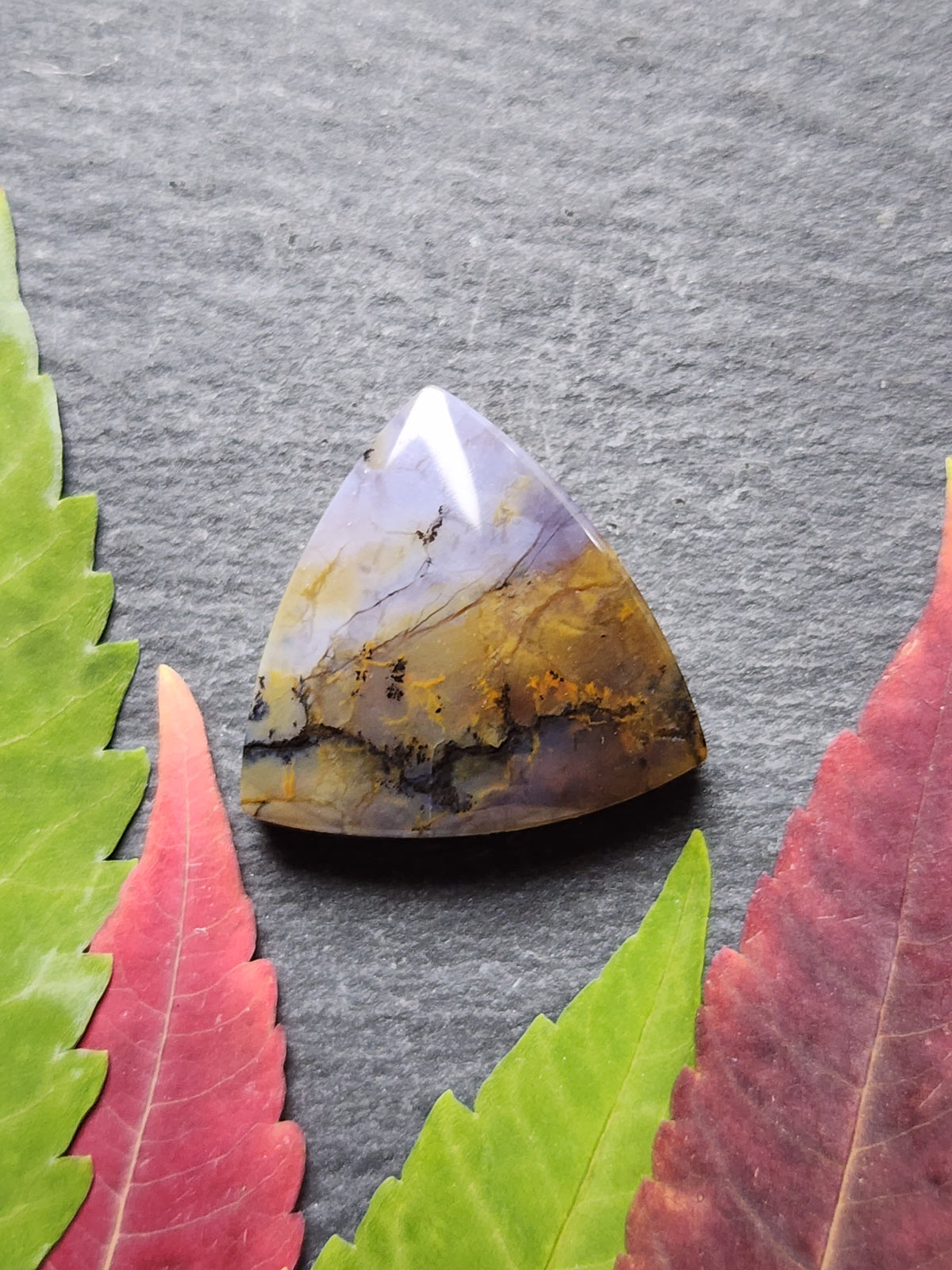 Amethyst sage agate