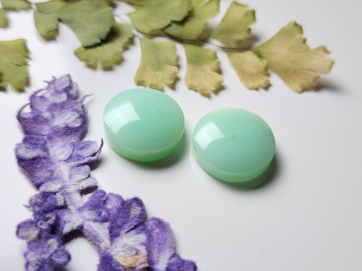 Australian Chrysoprase pair