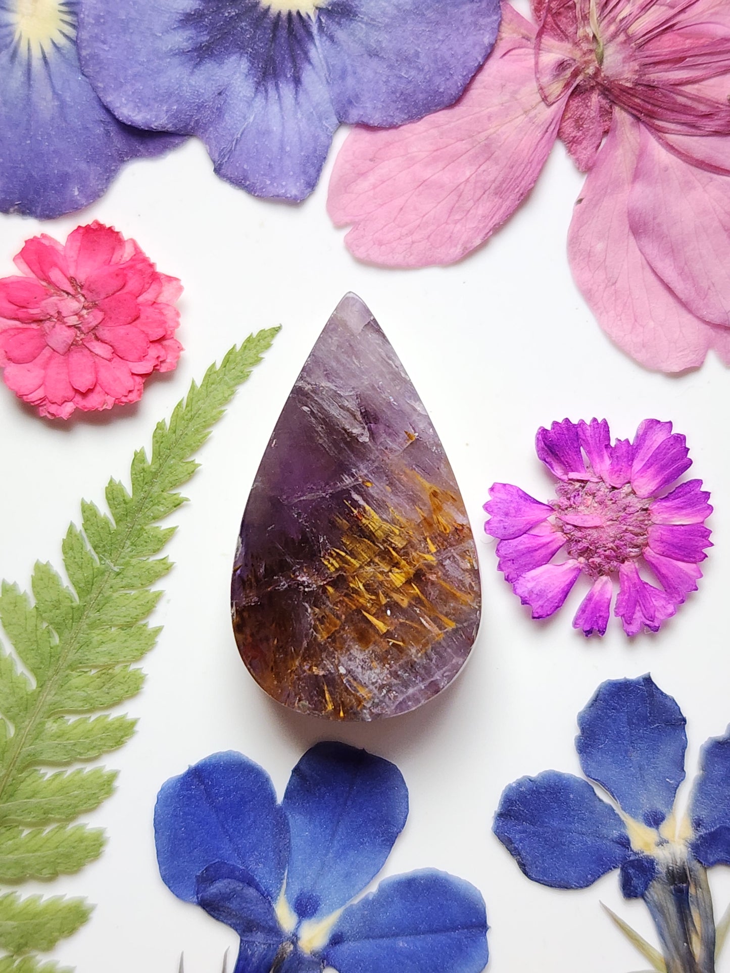Amethyst Cacoxenite