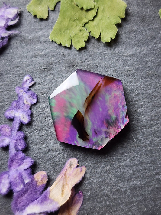 Montana Agate Aurora Doublet