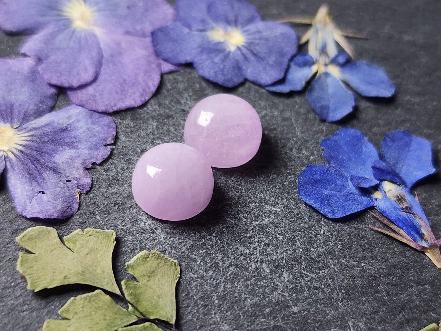 Lavender Kunzite pair