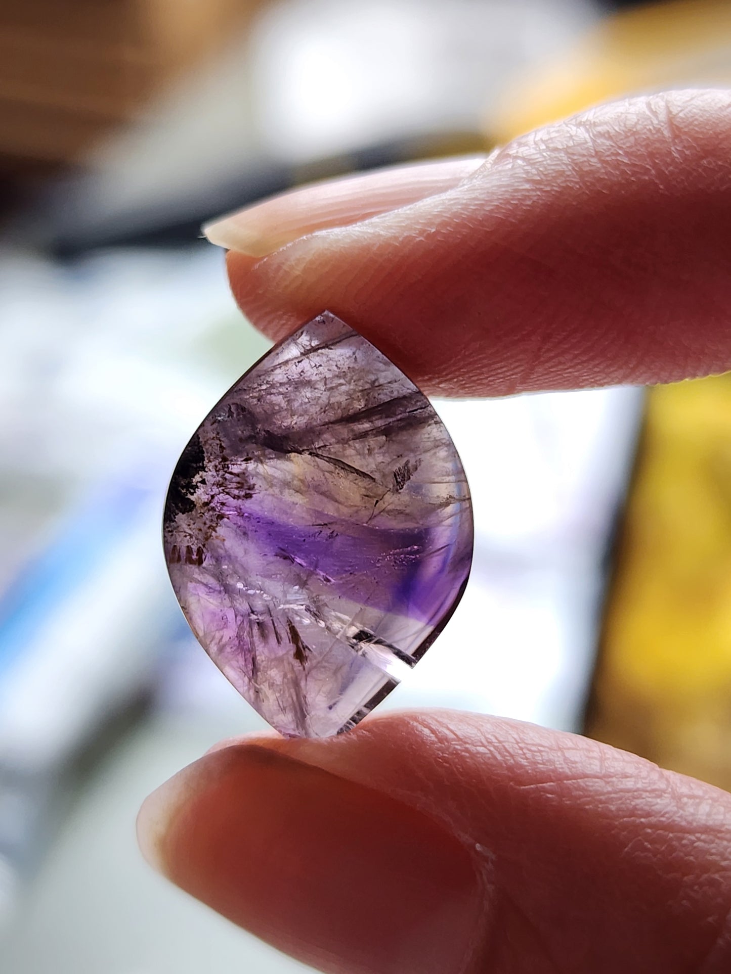 Amethyst Cacoxenite