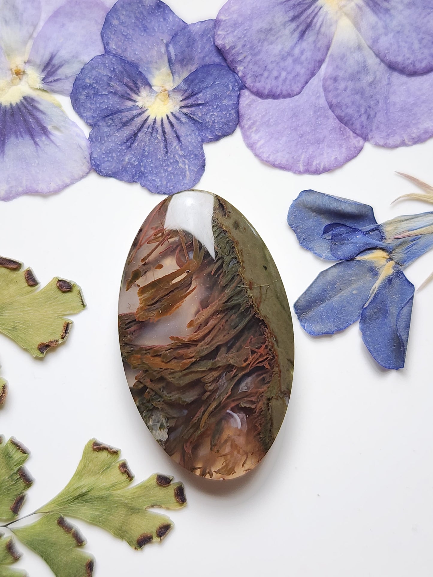 Priday Thunderegg moss agate