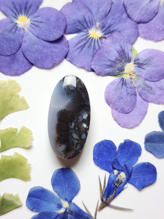 Amethyst sage agate