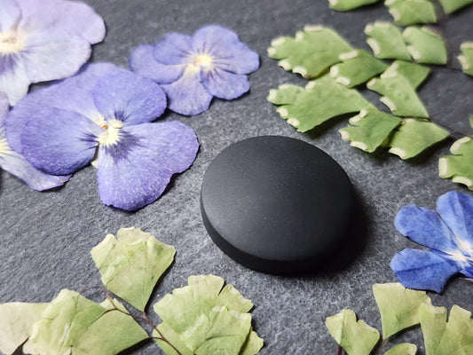 Black jade Actinolite (Matte)
