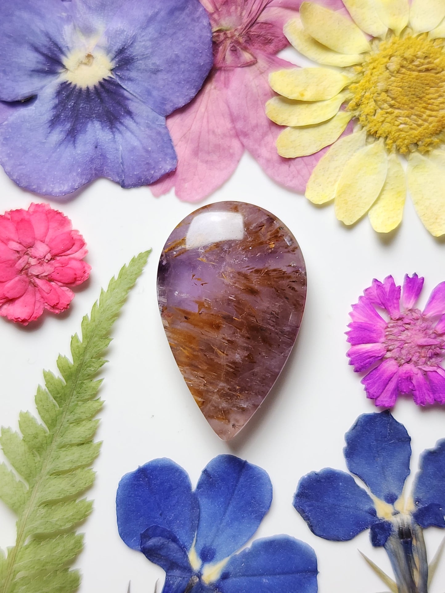 Amethyst Cacoxenite